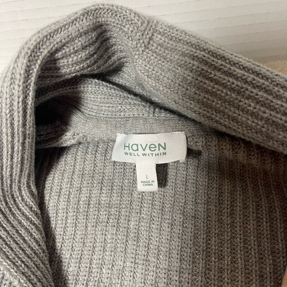 Haven Well Within Sweater Cardigan Large Womens - Picture 6 of 7